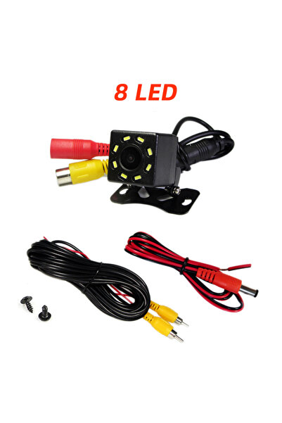 Choice4 كاميرا الرؤية الخلفية للسيارة بـ 8 مصابيح LED، كاميرا اختيارية بـ 4/8...