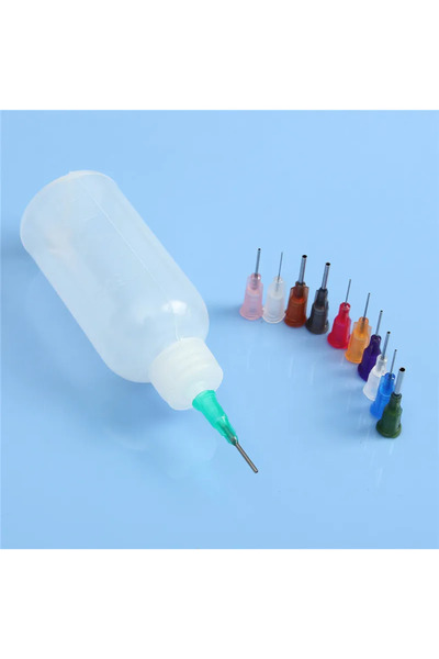 Choice 30ml 30ml/50ml Transparent Glue Bottle Polyethylene Needle Dispenser D...