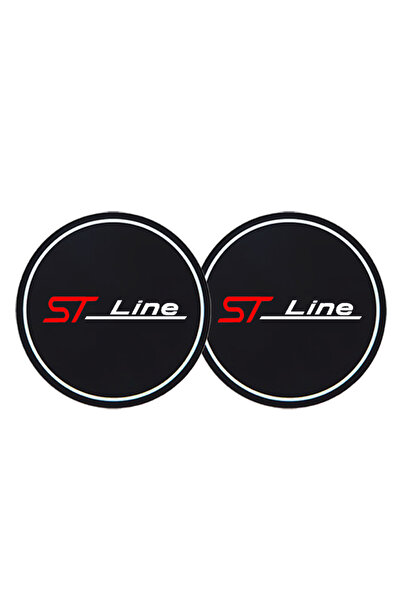 Choice قطعتان من قواعد أكواب السيارة المصنوعة من السيليكا جل من STLINE، حامل ...