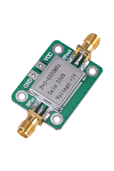 Choice Green 5-6000MHz Power Amplifier 5-6000MHz Gain 20dB Broadband RF VHF U...