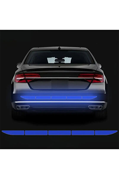 Choice شريط تحذيري عاكس أزرق اللون، قطعة واحدة، لحماية صندوق السيارة من التصا...