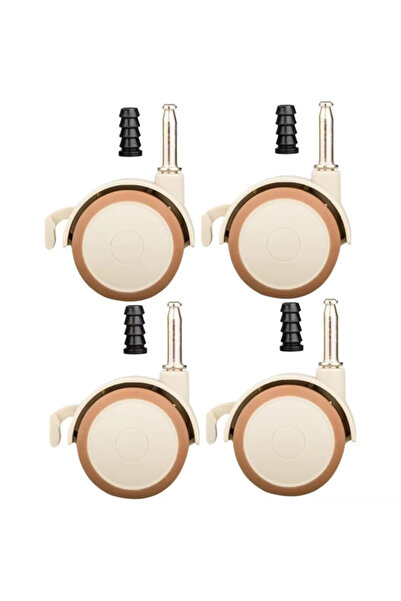 Choice 4 قطع، 2/4/6/8 قطع، عجلات دوارة للأثاث، مشبك خزانة مع فرامل، دعامة أثا...