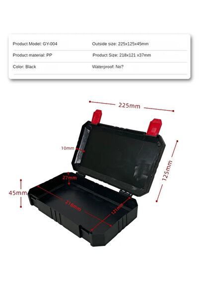 Choice1 GY004 Plastic Tools Box Professiona Electrician Work Organizer Multif...