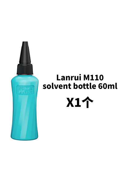 Choice3 زجاجة مذيبات LANRUI M110 سعة 60/110 مل، قطعة واحدة، مانعة للتسرب، بغط...
