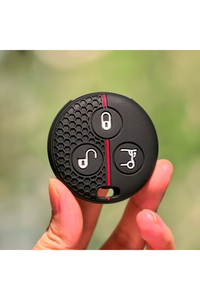 Choice غطاء مفتاح سيارة سيليكون لسيارة مرسيدس بنز سمارت 450 وبرابوس 451، مناس...