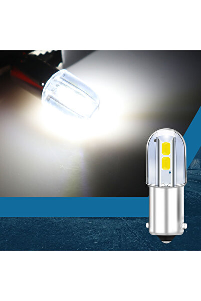 Choice 10 قطع من مصابيح إشارة السيارة LED BA9S T4W، 4 رقائق SMD 2835، إضاءة د...