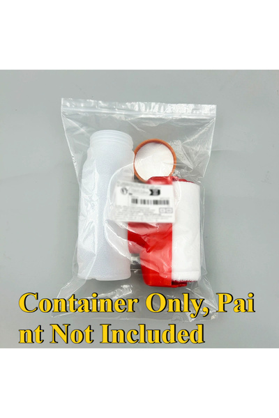 Choice3 Red 1PC 4-inch paint roller brush with 16.91 ounce storage, plastic p...