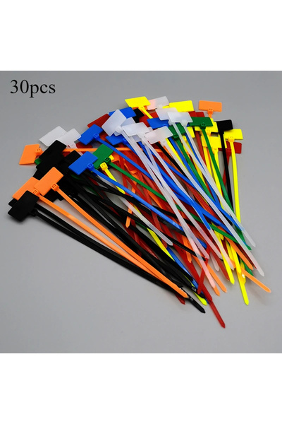 Choice 30 قطعة - لون عشوائي، 30/50 قطعة من ملصقات النايلون ذاتية اللصق، ربطات...