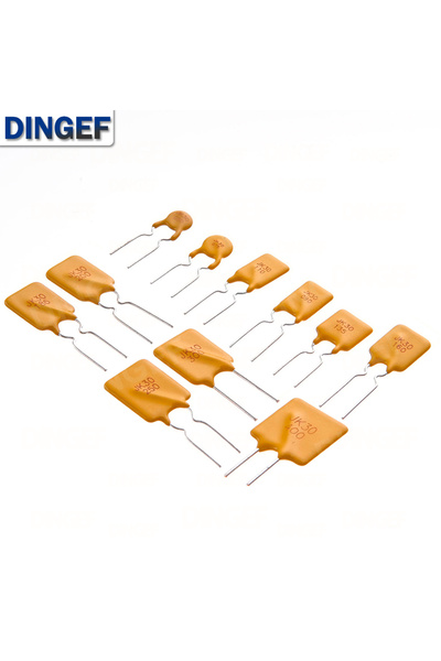 Choice 0.75 أمبير (075) 10 قطع من فيوزات قابلة لإعادة الضبط 30 فولت PTC بوليم...