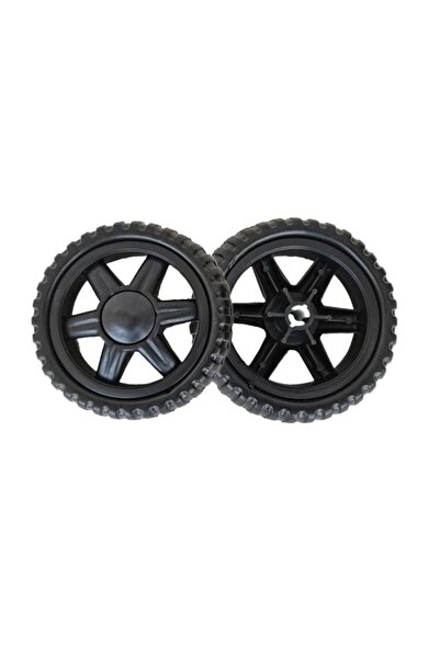 Choice عجلات عربة تسوق (قطعتان) - 13 سم - مقاومة للتآكل