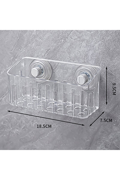 Choice Transparent-1pcs Suction Cup Sink Rack Faucet Drain Rack Multifunction...