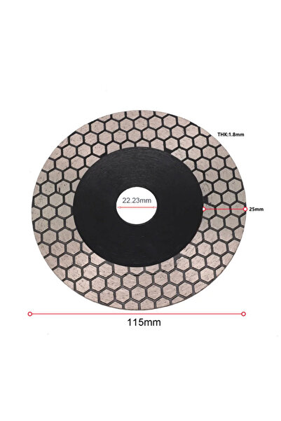 Choice شفرة منشار ماسية 115 مم، قرص قطع 125 مم، قرص تجليخ ماسي، أدوات للسيرام...