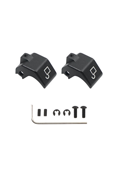 Choice طقم إصلاح مزلاج السقف العلوي من الألومنيوم، أسود، قطعة واحدة، لسيارات ...