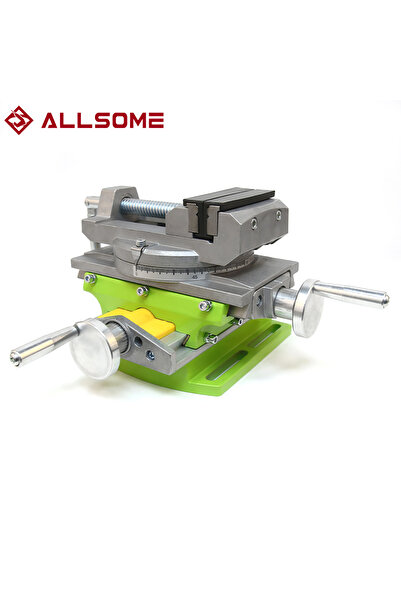 Choice طاولة عمل مركبة من سبائك الألومنيوم، متعددة الاستخدامات: طحن، حفر، ملز...