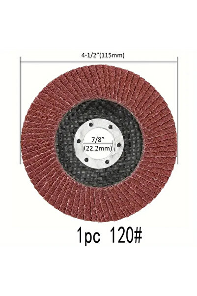 Choice4 قرص صنفرة واحد بدرجة خشونة 120، من 1 إلى 10 أقراص صنفرة مقاس 4.5 بوصة...