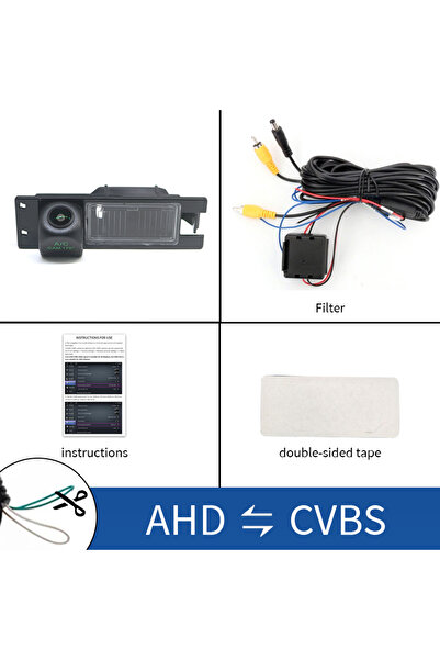 Choice 12 V Camera rectifier 1 AHD Car Rear View Reverse Backup Camera With R...