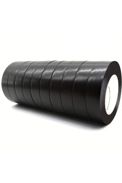 Choice3 Black 10pcs 6/10pcsMulti-color Electrical Tape Set Durable Fireproof ...