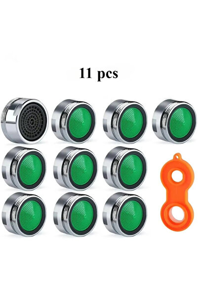 Choice 11 قطعة من مهويات صنابير المياه الموفرة للمياه، فلتر قابل للاستبدال، ف...