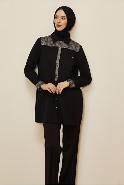 Alvina Shirt Collar Tunic 45993