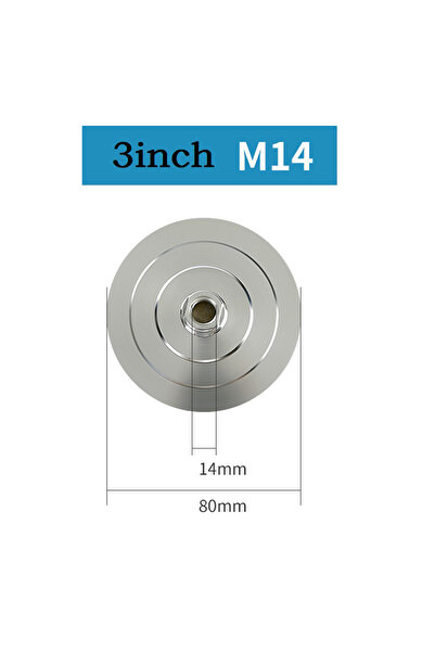 Choice وسادات دعم قرص الصنفرة M14 مقاس 3 بوصات و3/4 بوصة، ذاتية اللصق، مزودة ...
