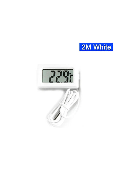 Choice1 2M White TPM-10 Mini LCD Digital Thermometer Hygrometer Gauge Tester ...