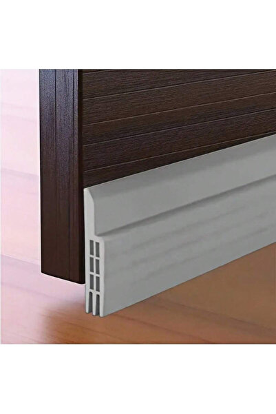 choice2 شريط مانع للتسرب أسفل الباب، رمادي، قطعة واحدة، طوله 1 متر/39.37 بوصة...