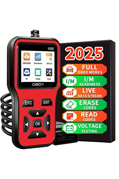 Choice جهاز فحص أعطال السيارات OBD2 V500 من ريد - أداة تشخيص أعطال السيارات، ...