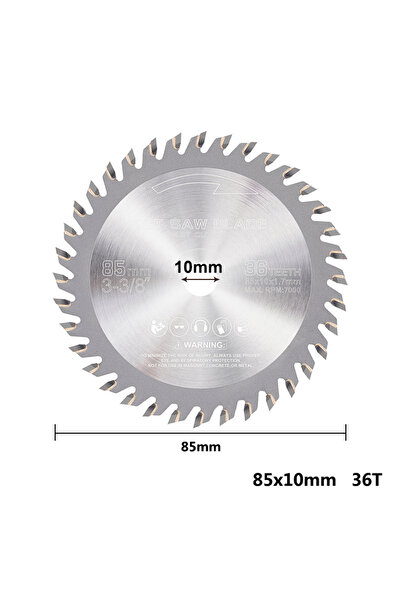 Choice شفرة منشار دائرية من كربيد التنجستن (TCT) من XCAN، قطعة واحدة، 85×10×3...