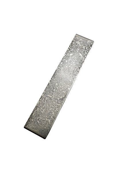 Choice cloud pattern Damascus Steel Billet Patterned Steel Cutter Embryo Forg...
