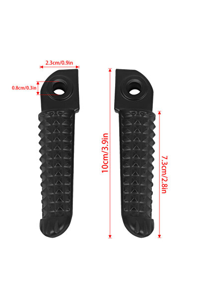 Choice مجموعة دواسات أمامية وخلفية للراكب والسائق لدراجات ياماها YZF-R1 YZFR1...