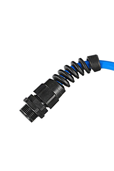 Choice3 PG7white-5PCS 5 قطع من غدد الكابلات السوداء المقاومة للماء والمضادة ل...