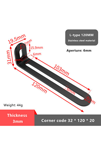 Choice 9 أسود أسود من الفولاذ المقاوم للصدأ قابل لتعديل الزاوية، رمز فتحة طوي...