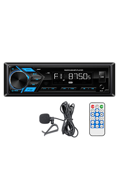 Choice1 MP3 MIC Car MP3 Player Detachable Panel 1din USB FM Radio Tuner with ...