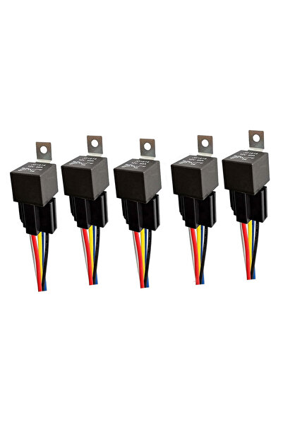 Choice1 5pcs 5pcs JD1914 5pin Waterproof Car Relay Long Life Automotive Relay...