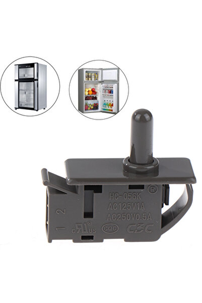 Choice مفتاح تشغيل/إيقاف ضوء باب الثلاجة/الفريزر، رمادي اللون، مقاس واحد، قطع...