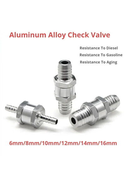 Choice3 صمام أحادي الاتجاه 6 مم × قطعة واحدة / قطعة واحدة / 5 قطع، متوفر بأحج...