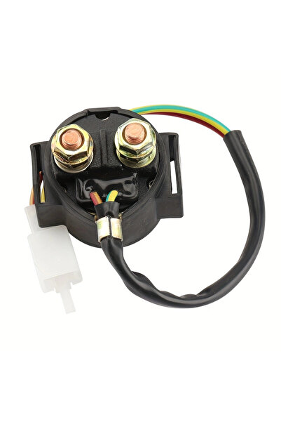 Choice مرحل تشغيل محرك الدراجة النارية ذو الملف اللولبي الأسود، متوافق مع محر...