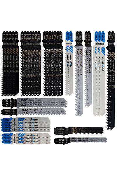 Choice مجموعة من 144 قطعة، من 48 إلى 192 قطعة من شفرات منشار الترددية، شفرات ...