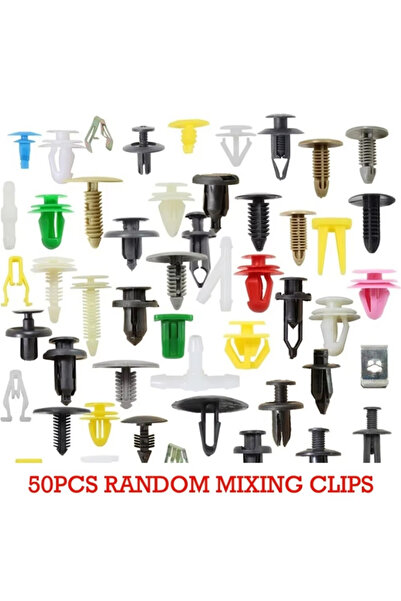 Choice 190PCS 190pcs Car Retainer Clips 6 Size Plastic Fasteners Kit Auto Tri...