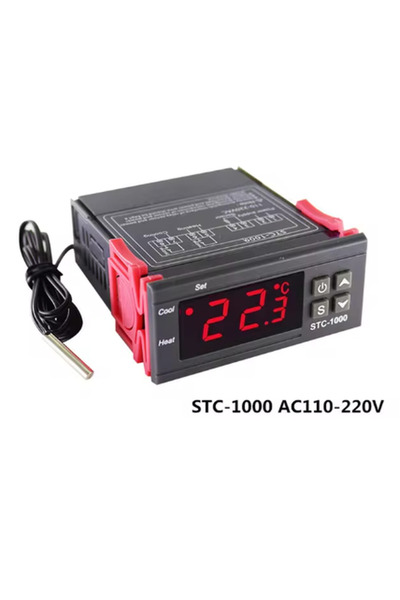 Choice 220V STC-1000 Digital LED Temperature Controller Heating Cooling Centi...