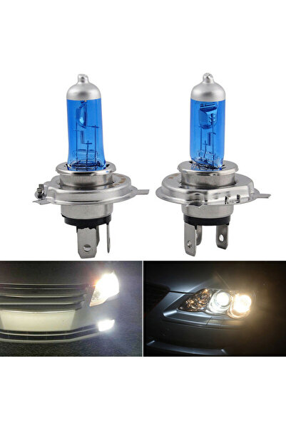 Choice 2pcs H4/HB2 9003 Xenon Light DC 12V 55W 6000K Super Bright White Light...