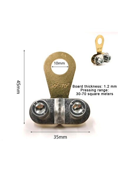 JETTING مشبك بطارية سيارة A3 قطعة واحدة، أطراف بطارية السيارة، سلك سميك، رأس ...