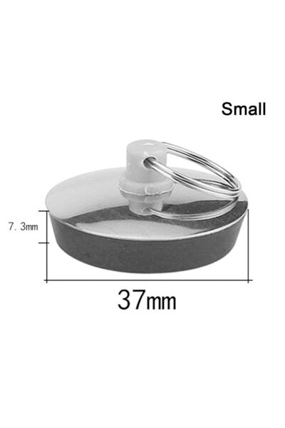 Choice سدادة صغيرة من الفولاذ المقاوم للصدأ، قطعة واحدة، ملحق للمطبخ والحمام،...