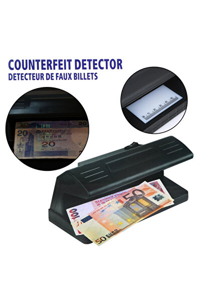 Alloet جهاز كشف العملات المزيفة باستخدام الأشعة فوق البنفسجية - الاتحاد الأوروبي