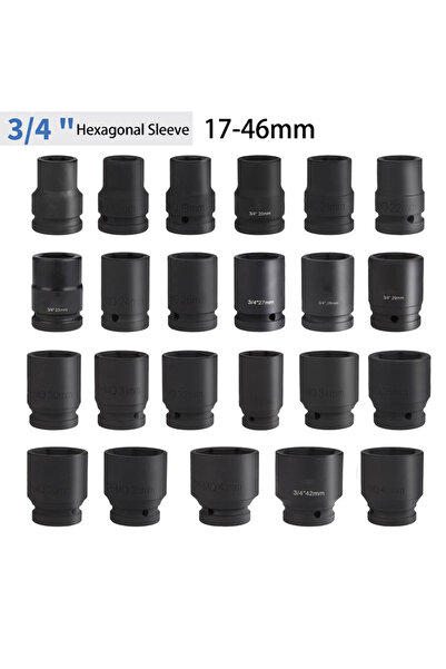 Choice7 مفتاح ربط سداسي 19 مم، مفتاح ربط صدمي 17-46 مم، مفتاح ربط سداسي ممتد،...