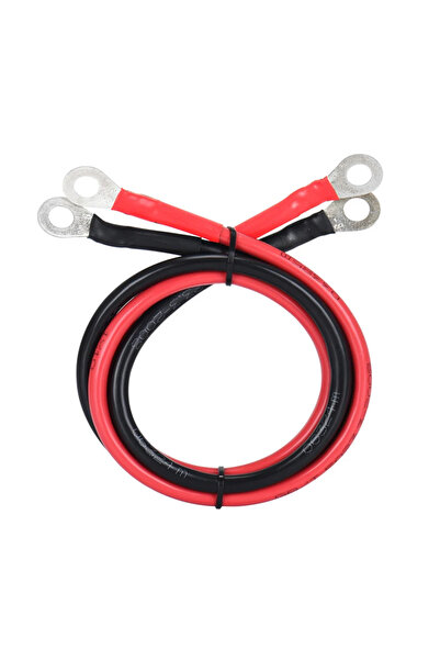 Choice مجموعة كابلات عاكس البطارية 8 AWG - 10 مم 2 مع أطراف 8/6AWG سلك نحاسي ...