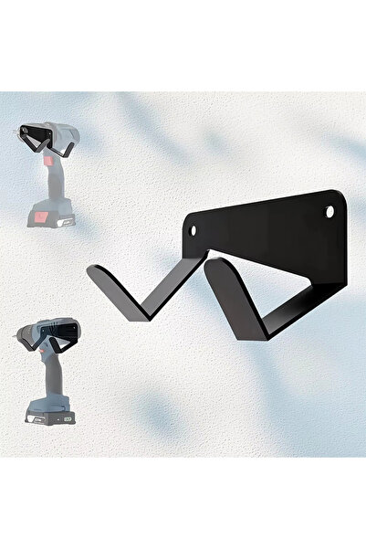 Choice رف معدني أسود اللون يُثبت على الحائط لأدوات كهربائية، منظم تخزين جداري...