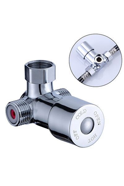 Choice صمام خلط الماء الساخن والبارد ثلاثي الاتجاهات، خلاط حراري للتحكم في در...