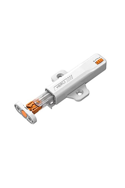 Choice أبواب خزائن بيضاء مريحة تعمل بالضغط لفتحها باللمس، مزودة بمزلاج يعمل ب...