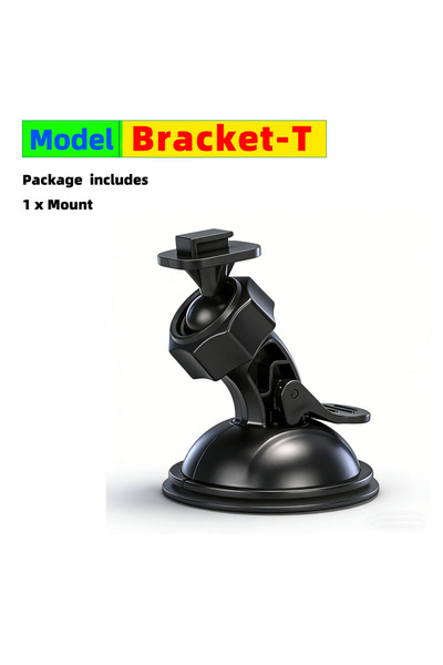 Choice قطعة واحدة من حامل تثبيت عالمي دوار 360 درجة مزود بكوب شفط لكاميرا الح...